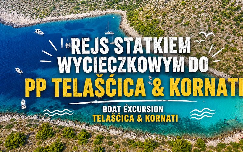 Rejs statkiem wycieczkowym do PP Telašćica & Kornati 